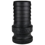 Polypropylene Cam & Groove Type E Adapter x Hose Shank